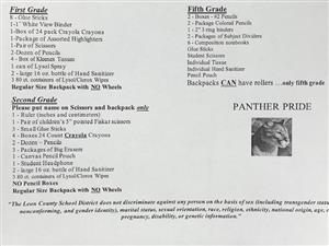 Supply List 23-24